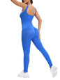 Ribbed Shapewear Jumpsuit with Built-In Bra