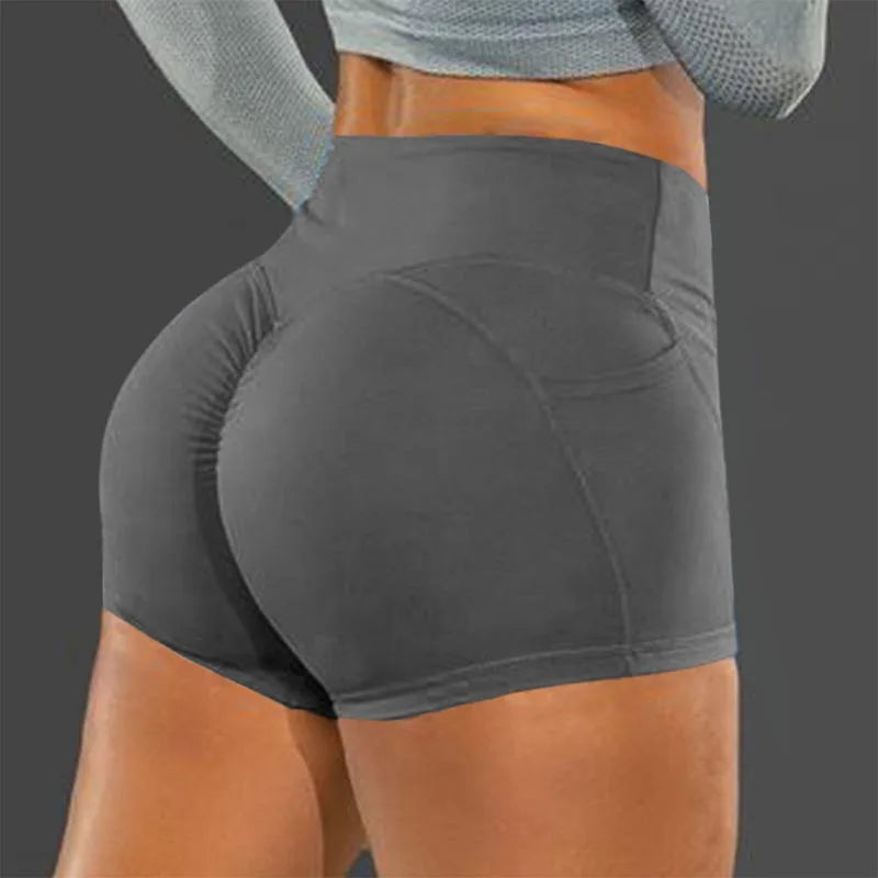 High Waist Seamless Fitness Shorts for Women