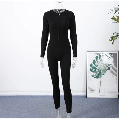 Fur-Trimmed Hooded One-Piece Ski Suit for Women