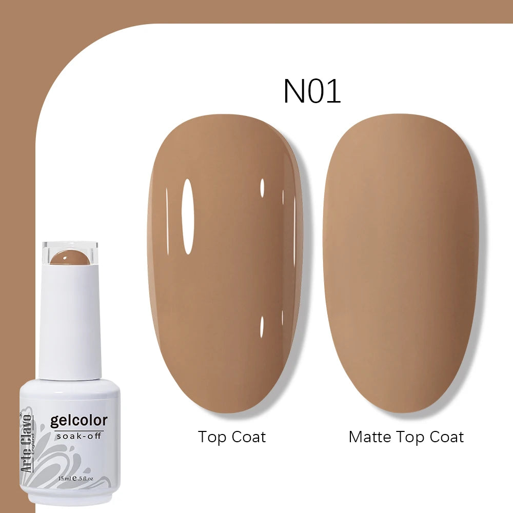 Arte Clavo 15ml UV Gel Nail Polish Summer Colors
