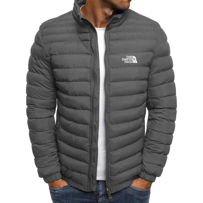 Men's Zipper Coat Slimming Warm Fashion Jacket