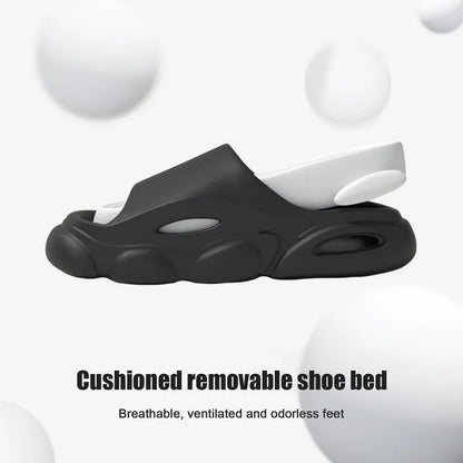 Men's Summer Platform Slides EVA Non-slip Beach Shoes