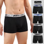 4pcs Cotton Boxer Shorts for Men Soft Underwear Set