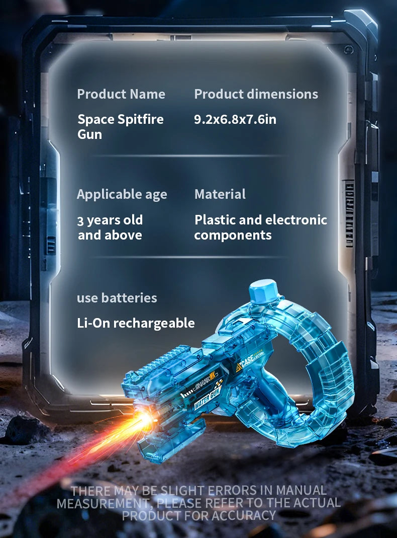 Electric Water Gun Automatic Water Blaster for Adults