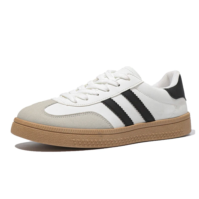 Women Lace-Up Casual Sneakers Breathable Tennis Shoes
