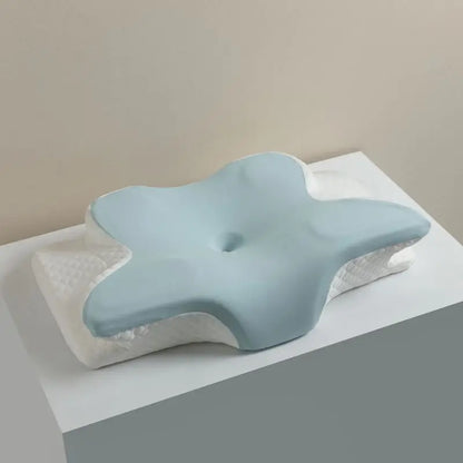 Memory Foam Butterfly Neck Pillow for Bedding