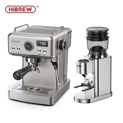 HiBREW 20Bar Semi Automatic Espresso Machine Stainless Steel