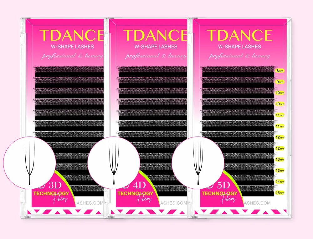 TDANCE U-Shaped 3D Eyelash Extensions
