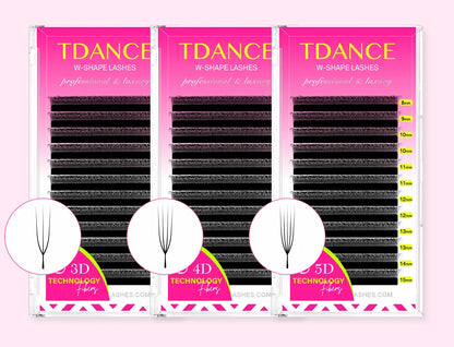 TDANCE U-Shaped 3D Eyelash Extensions