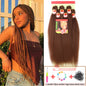 26 Inch Pre Stretched Blonde Ombre Braiding Hair