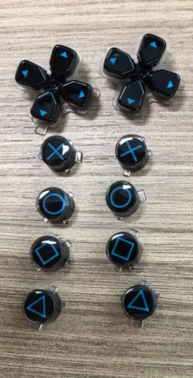 Customized PS5 Button with Shell and Retro Style
