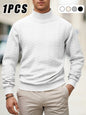 Thick Knitted Turtleneck Sweater for Men