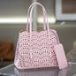 Mini Cowhide Shoulder Handbag Genuine Leather Bucket Bag