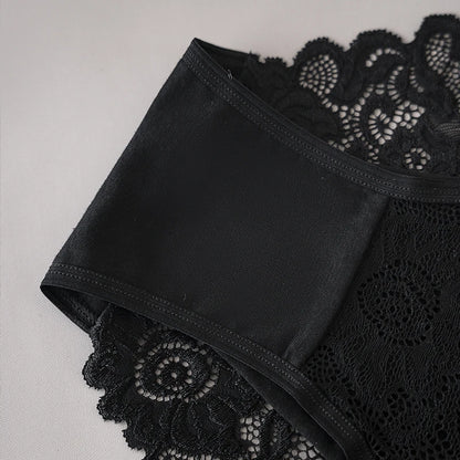 3PCS Set Floral Lace Briefs Women Underwear