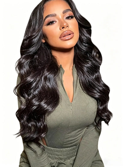 Brazilian Body Wave Virgin Human Hair Wig 360 Lace Frontal