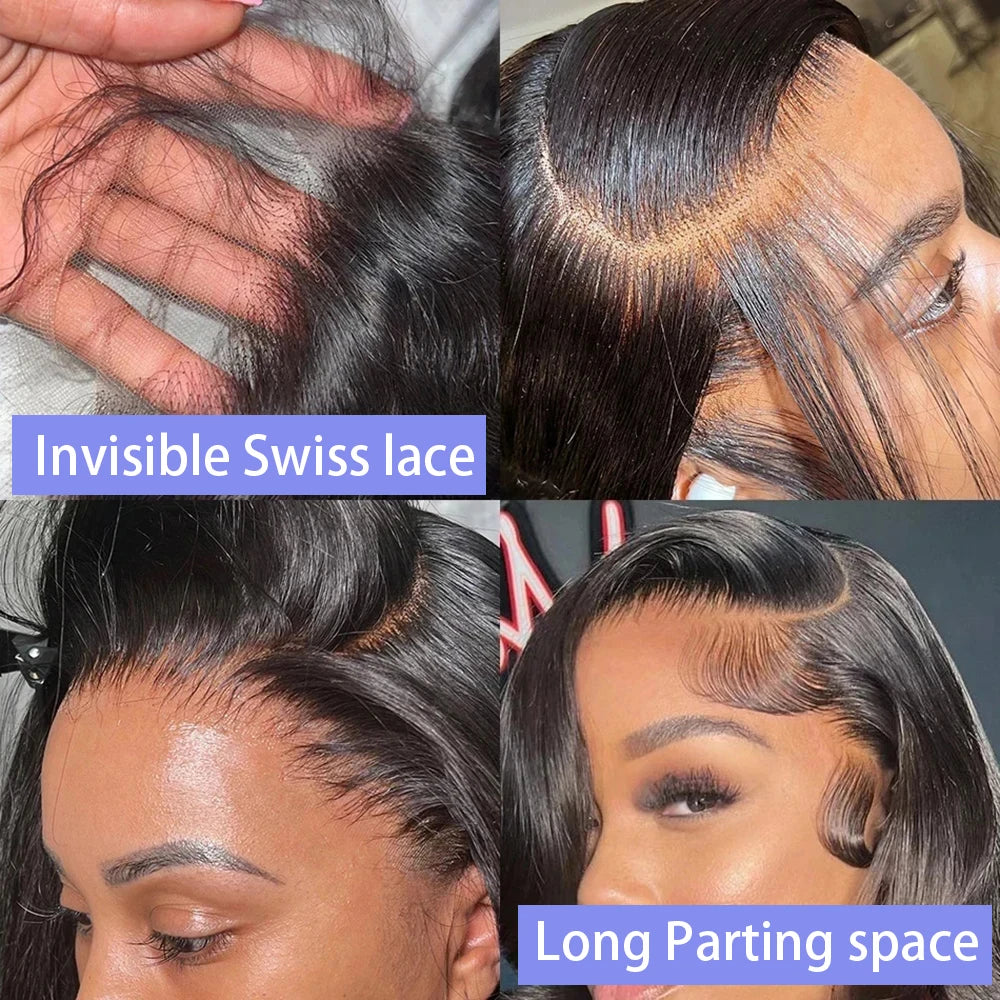Vietnamese Bone Straight Bob Human Hair Wig 12 14 Inch