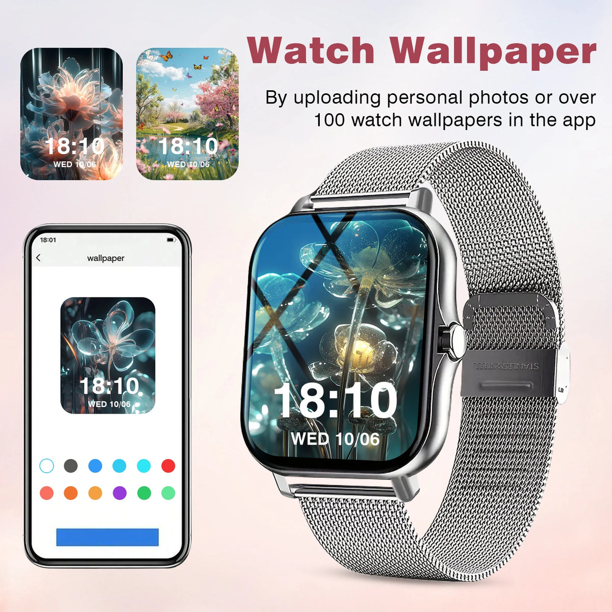 Smartwatch with Phone Calling and Multi-Sport Mode
