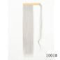 Long Straight Clip-in Ponytail Hair Extension Black