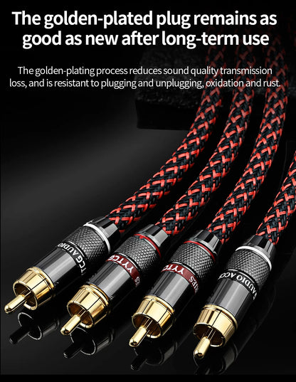 Hi-Fi Stereo RCA Audio Cable