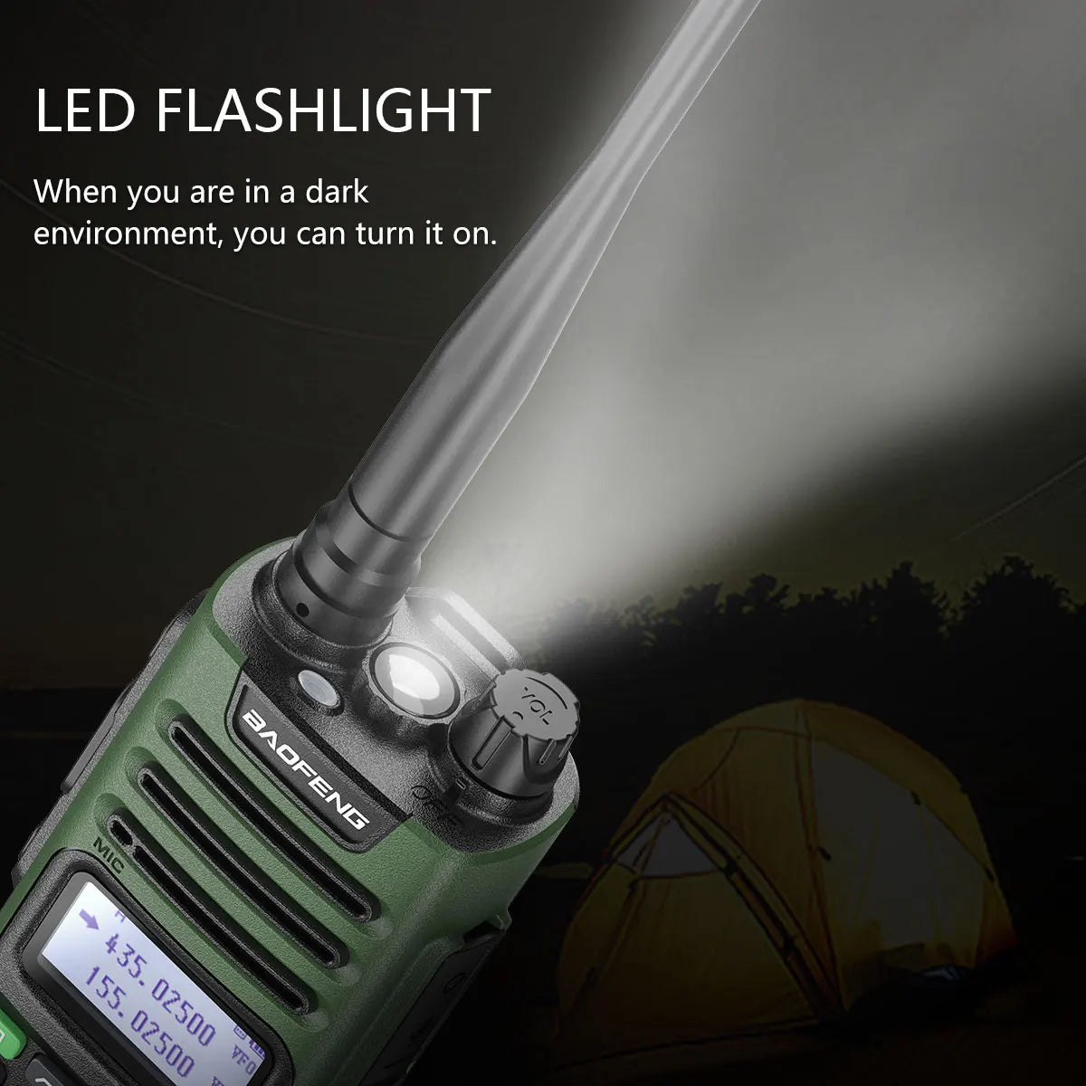 BaoFeng M-13 PRO V2 High Power Multi Band Walkie Talkie