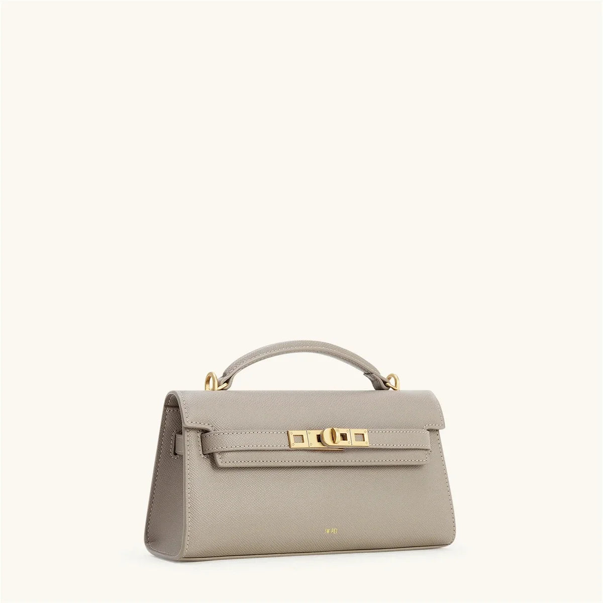 Crocodile Embossed Shoulder Bag in Pu Leather