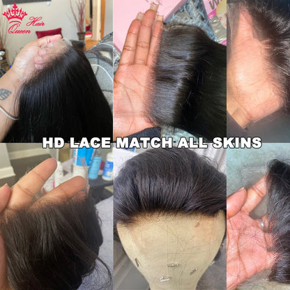 Queen Hair HD Lace Closure Frontal Virgin Human Hair