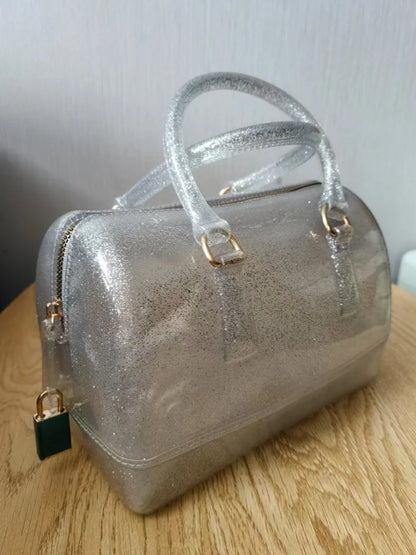 Jelly Bag Crossbody Pillow Bag in Macaron Colors