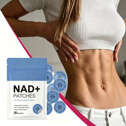 30PCS NAD+ Body Management Patch Skin Friendly Support Sticker