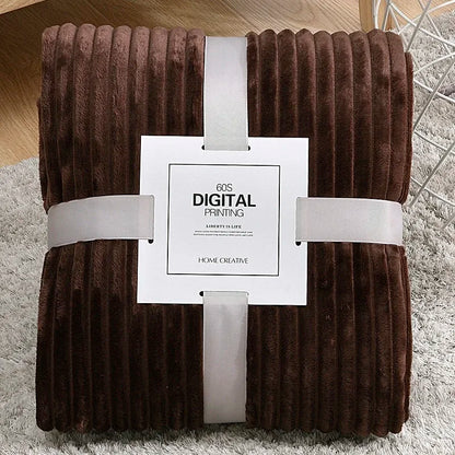 Coral Velvet Blanket Plush Soft Warm Throw