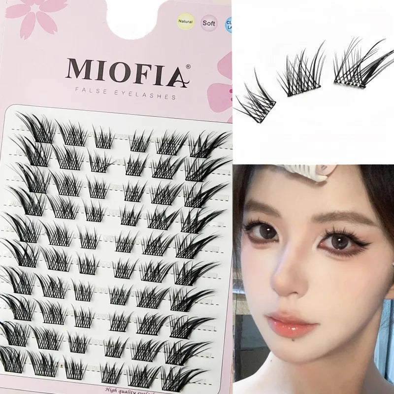 Individual Mink Eyelashes 60 Bundles Cluster Lashes