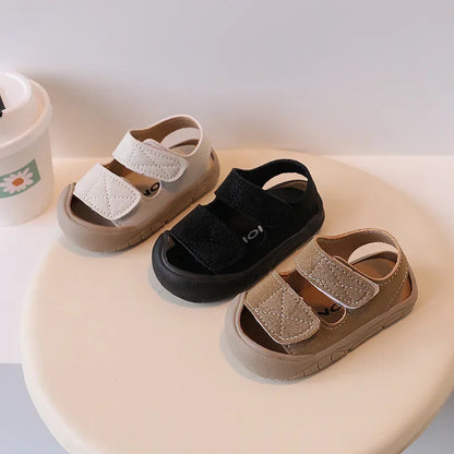 Baby Sandals for Boys Ages 1-3 Soft Bottom Breathable