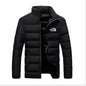Men's Casual Printed Cotton Parka Jacket