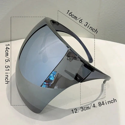 KAMMPT Futuristic Mirror Cycling Sunglasses Anti-UV