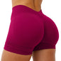 Seamless Yoga Shorts for Women Fitness Training