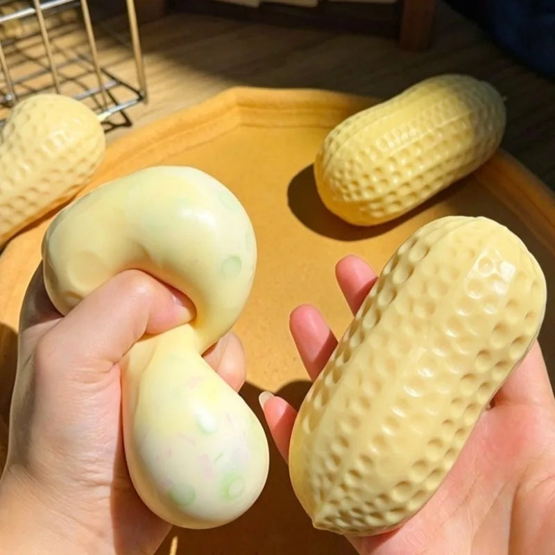 Peanut Crunchy Stress Ball Handmade Fidget Toy
