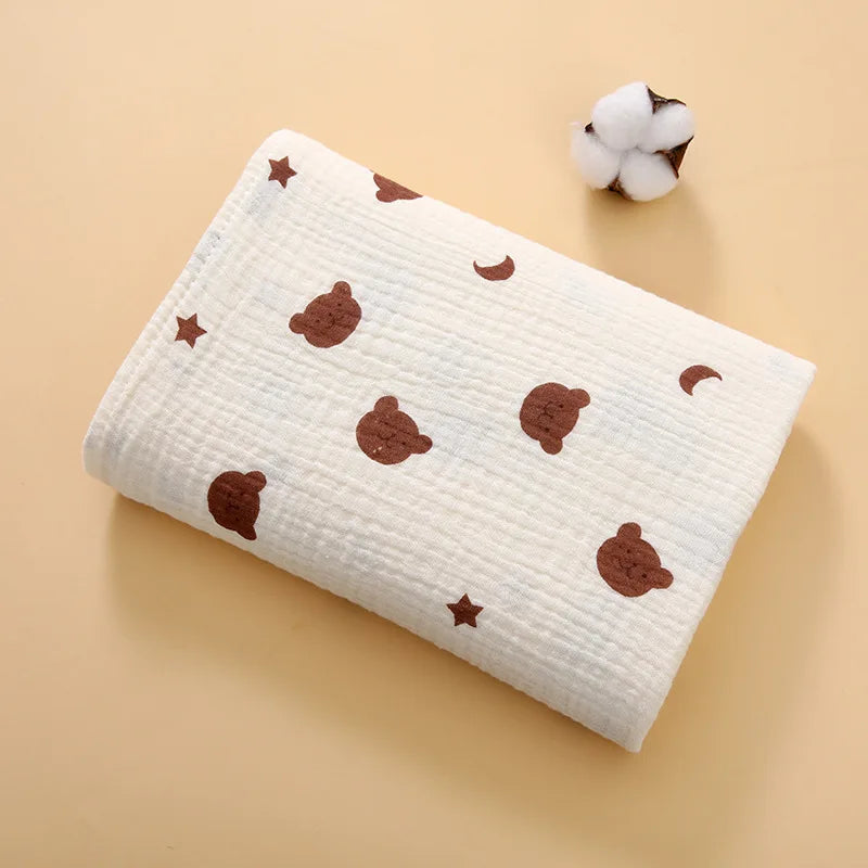 Cotton Muslin Blanket for Newborns and Babies