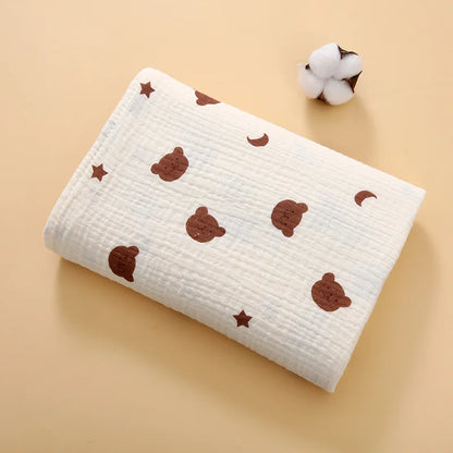 Cotton Muslin Blanket for Newborns and Babies