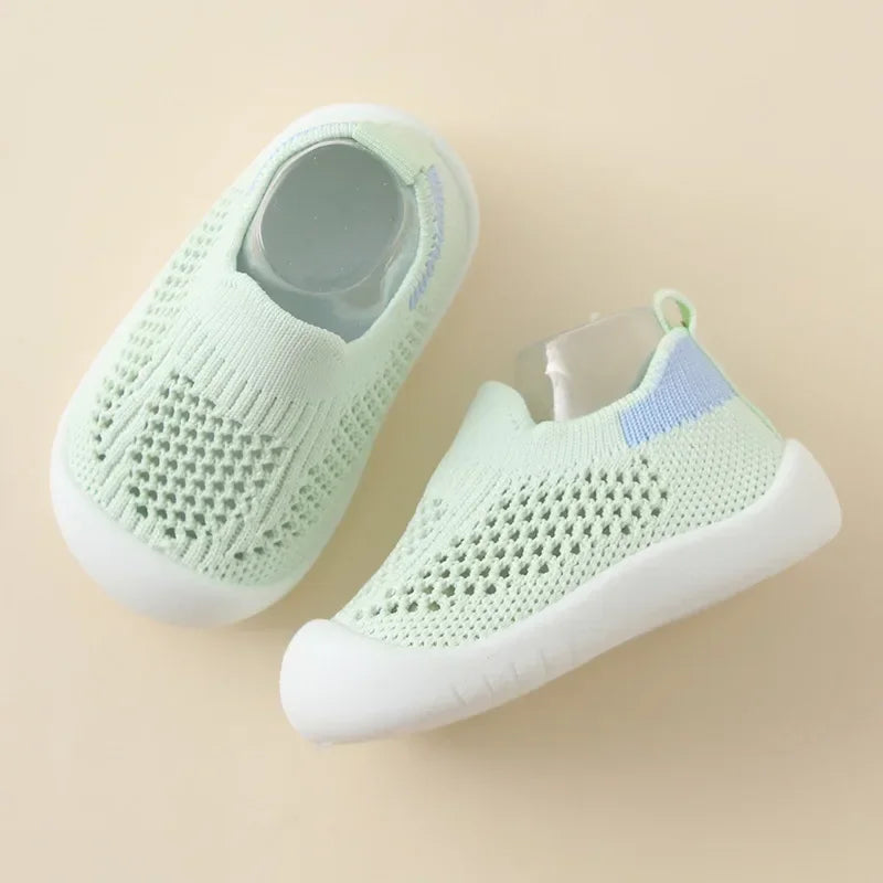 Breathable Mesh Knit Baby Sneakers for Toddlers