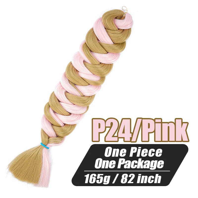 Kanekalon Jumbo Braiding Hair 82 Inch Kinky Straight