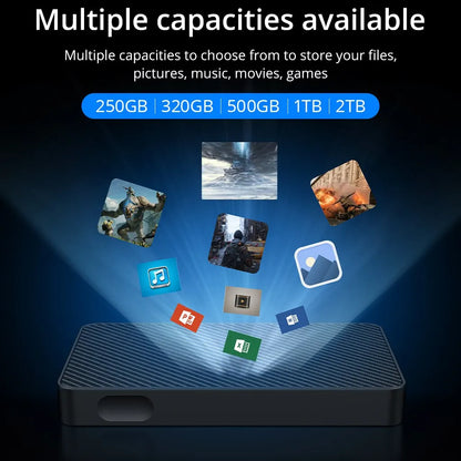 External Portable Hard Drive 1TB USB 3.0 for PC and Console