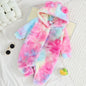 Plaid Hooded Romper for Baby Boys and Girls