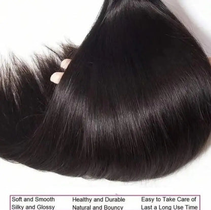 Straight Brazilian Virgin Hair Bundles 40 42 Inch