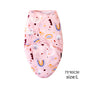 Cotton Cartoon Printed Baby Blanket Hat Set