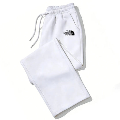 Womens Fleece Straight Leg Joggers Casual Pants