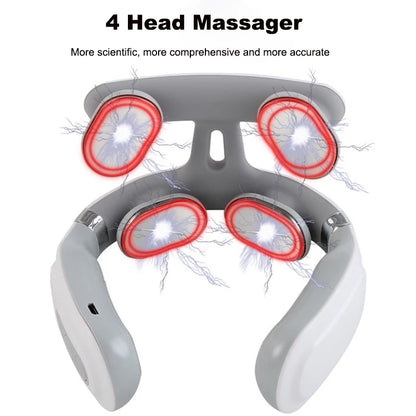 Heated Vibrating Neck Massage Pillow