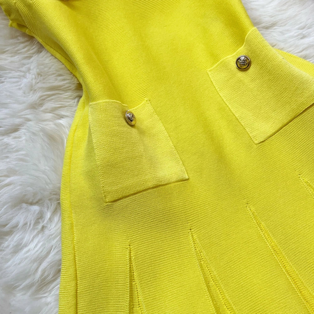 Pleated A-Line Summer Dress for Women