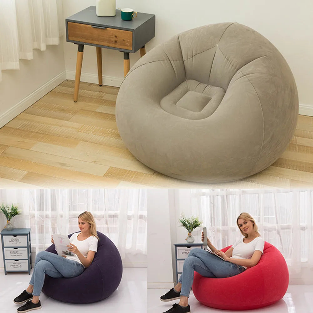 Inflatable PVC Sofa Chair for Indoor and Outdoor Use
