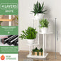 Wooden 6 Tier Plant Stand for Indoor Display
