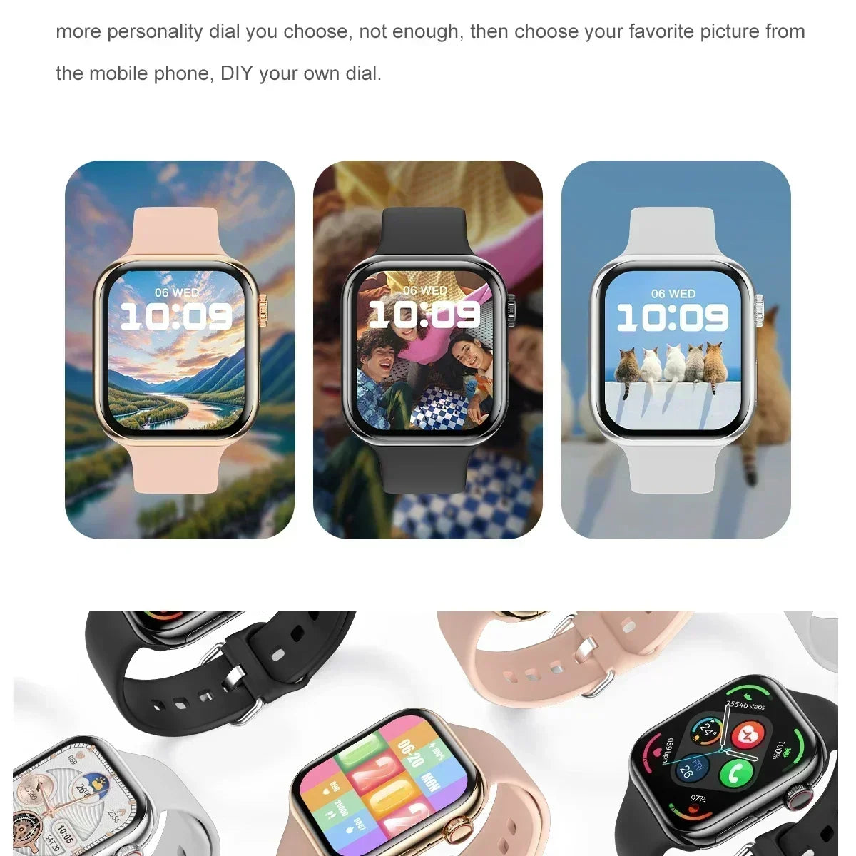 GPS Smart Watch with Heart Rate Monitor and Bluetooth Call