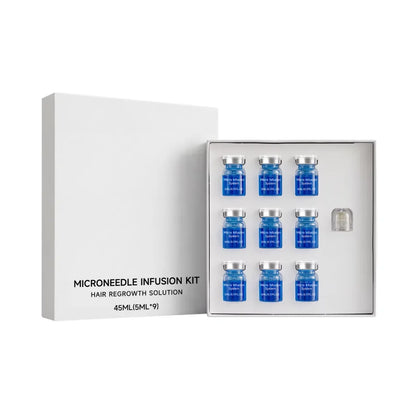 Microneedle Hair Regrowth Kit with Nourishing Serum